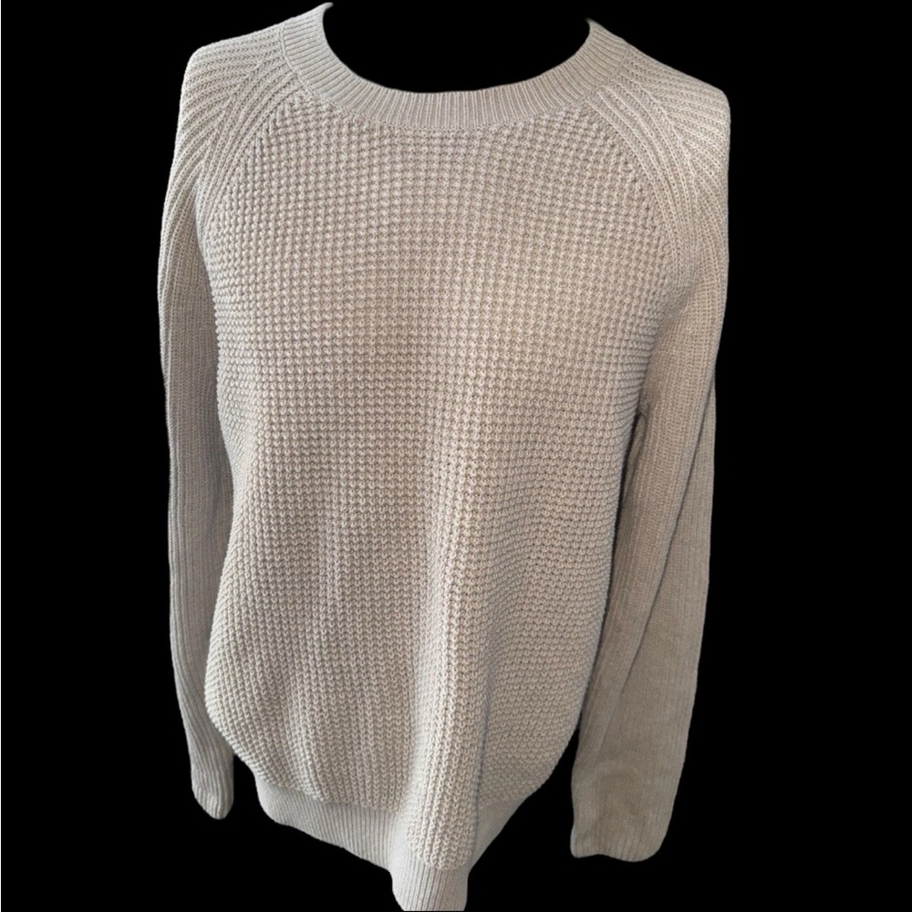 Banana Republic Men's Beige Crewneck Sweater